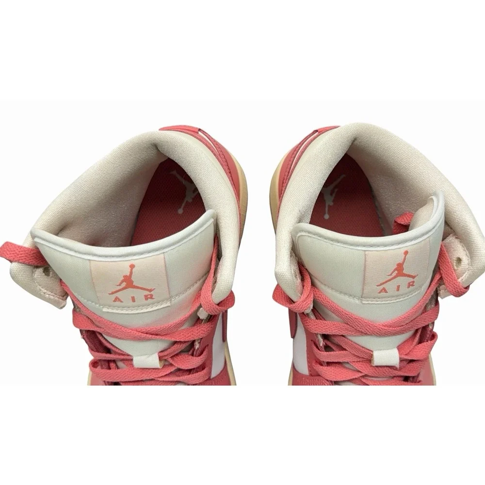 Nike Air Jordan 1 Mid Strawberries And Cream NIB Women's Size 11 / Men 9.5